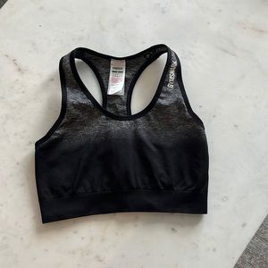 Gymshark Black Ombré Sports Bra
